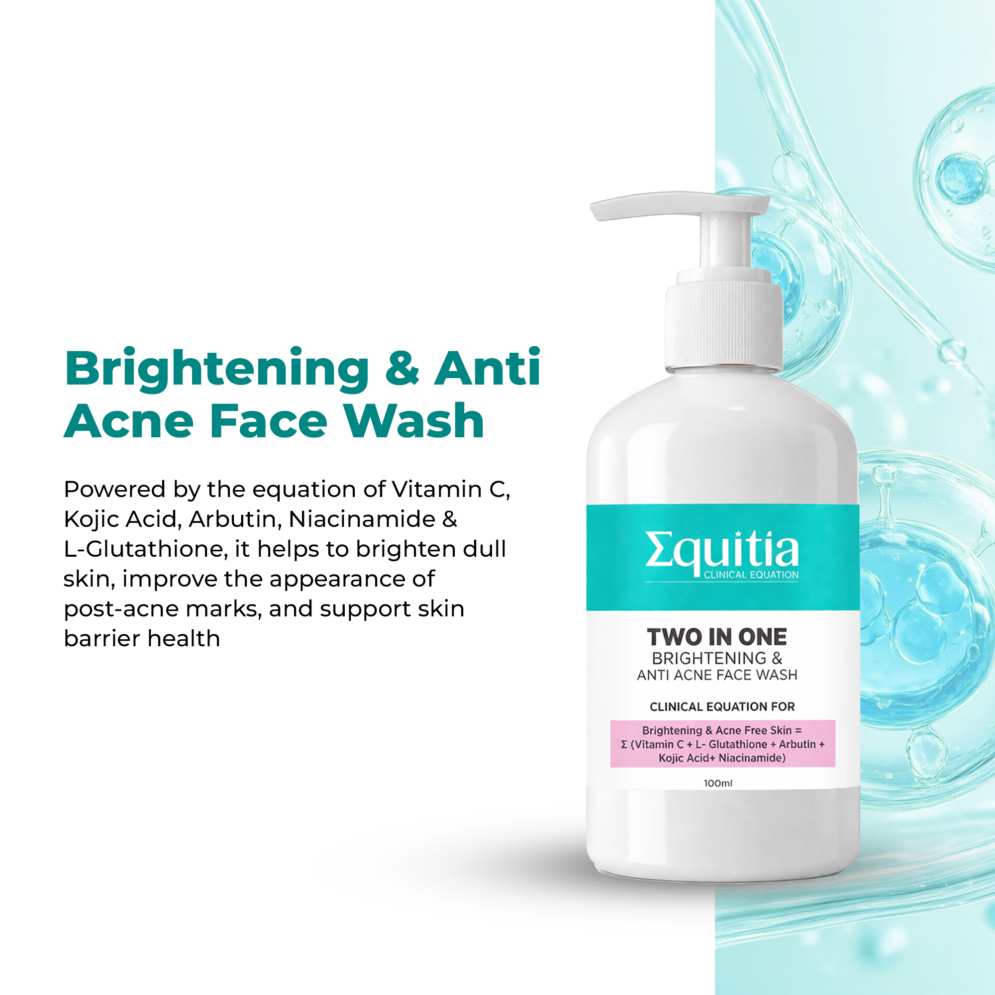 Brightening & Anti Acne Face Wash